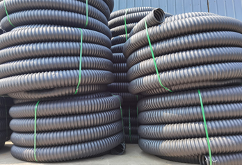 PE碳素单壁波纹管案例