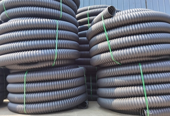 PE碳素单壁波纹管案例